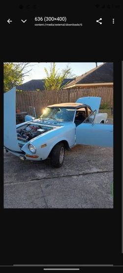 Vintage Fiat 124 Sport Spider Convertible