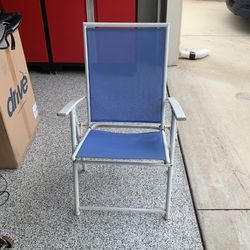 Outdoor Blue Chair