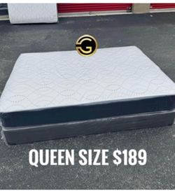 Queen Mattress Set – Medium – Brand New – Delivery Available 🚚