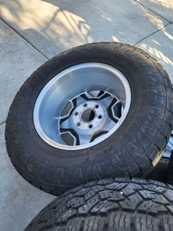 Chevy rims and tires