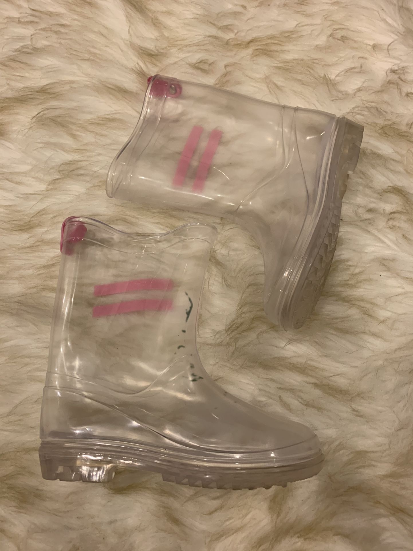Girls size 12 rain boots