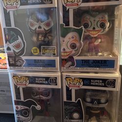 Dia De Los Muertos Set Funkos 