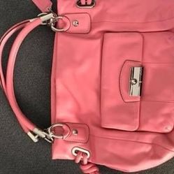 Pink Coach Purse