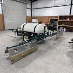 PBM 300 Gallon Orchard Sprayer With Booms Shields 