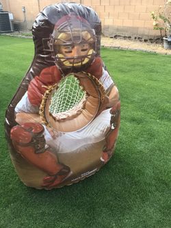 Inflatable Baseball Catcher Strike Zone