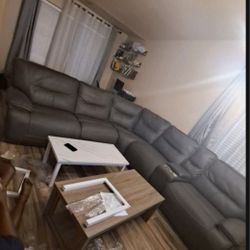 Leather Sofa  🛋 👌 