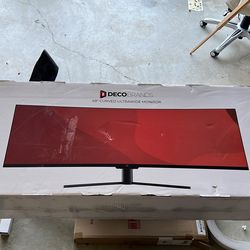 49” Curved Ultrawide Monitor - Decogear