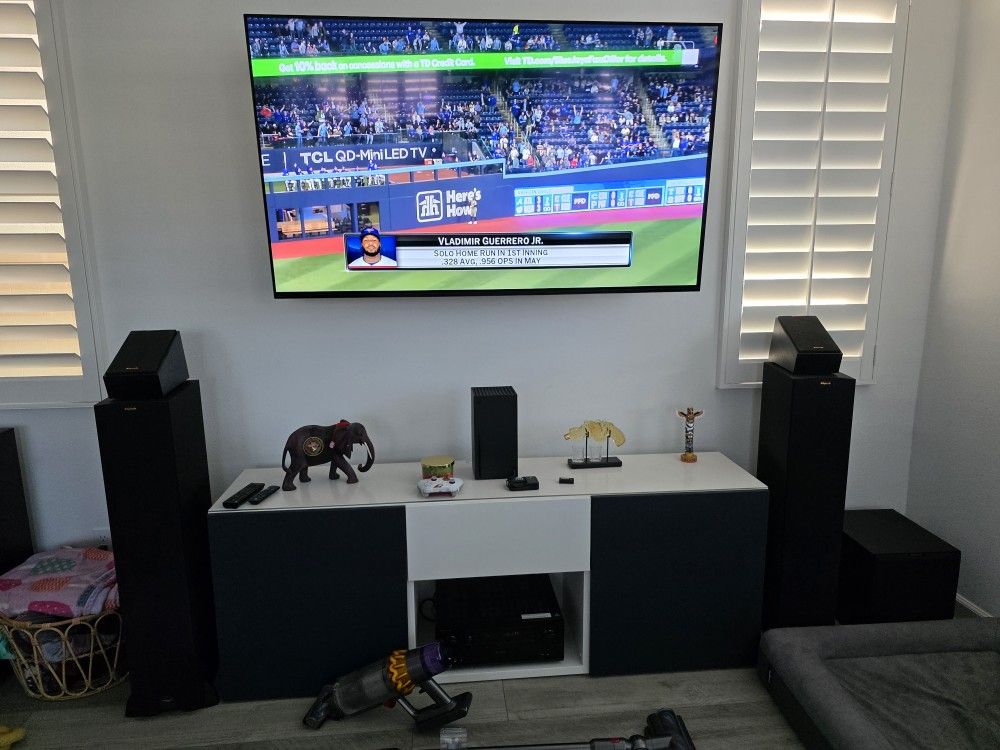 Klipsch Reference Atmos Home Theater With Pioneer Receiver