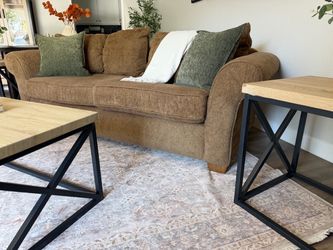 Brown couch