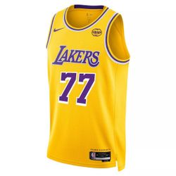 Luka Dončić Jersey - Lakers Gold