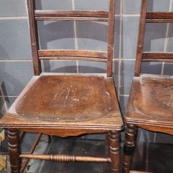 Antique Victorian Vintage Wood Chairs