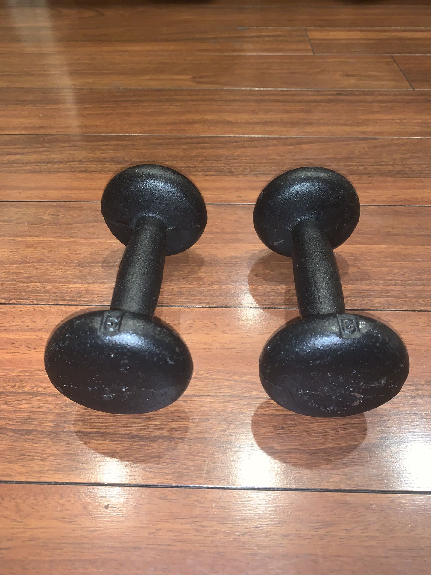 Pair 5 lbs Dumbbells $10.