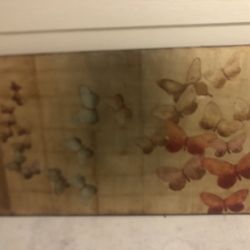 Butterfly Art Large Picture 5ft X 36 In. 