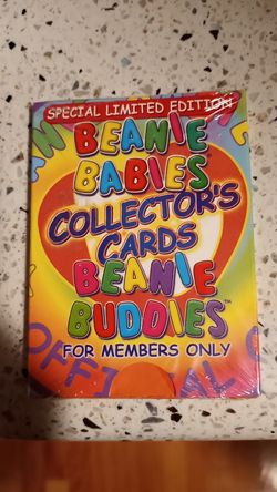 Beanie Babies Collecters Cards - Send an offer not free!