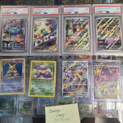 Pokemon Singles Vintage 1st Psa Raw Graded Lp-nm