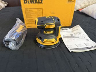 lijadora roto-orbital inalámbrica DEWALT 20V MAX XR
