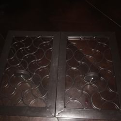 Candle Holders & Make Up Organizer