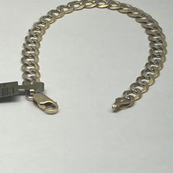 Gold 14k Bracelet 8.5 Inch 