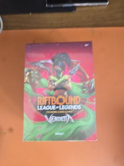 Riftbound League of Legends TCG Vendetta Vault Box