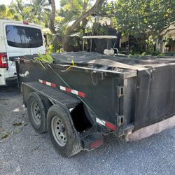 2021 Dump Trailer 6’ X 10’ With Ramps