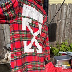 Off White Flannel Tee 