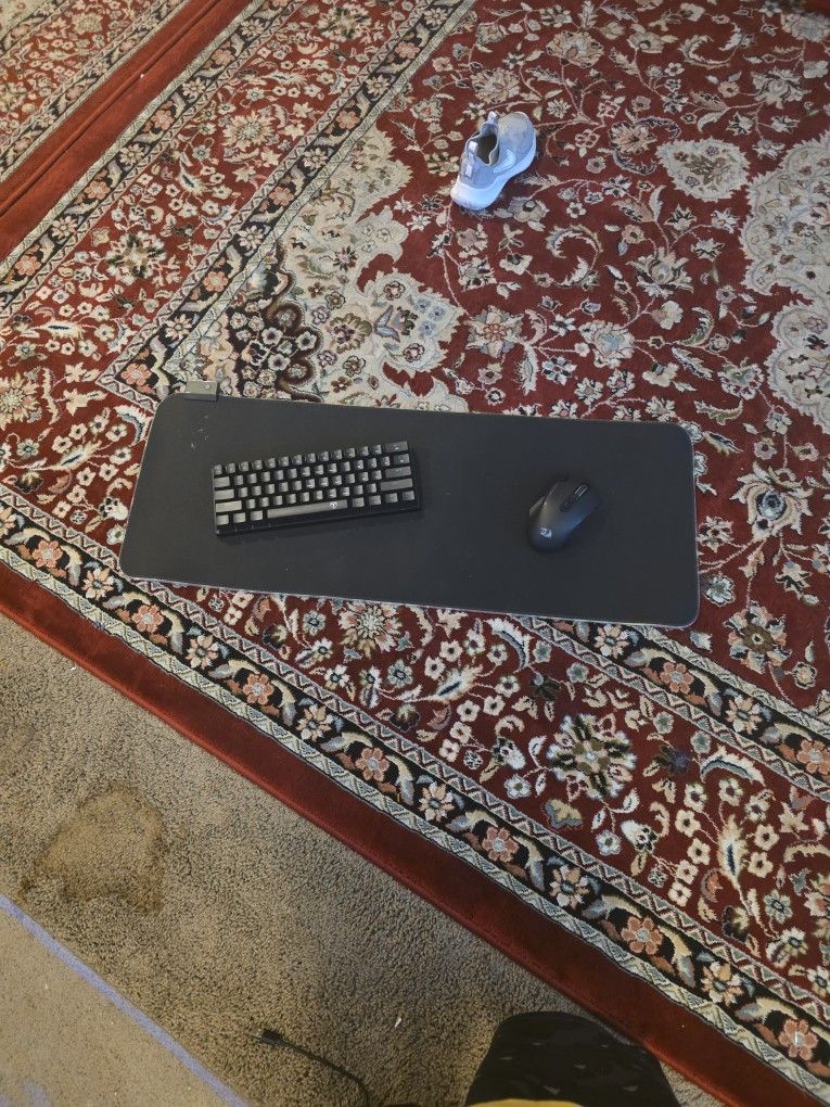 Keyboard, Mouse, And Mouse Pad