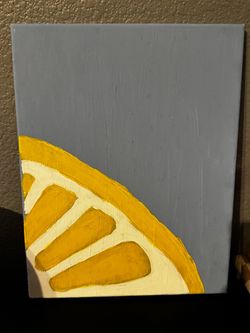 Lemon painting