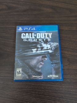 PlayStation 4 PS4 Call of Duty Ghosts