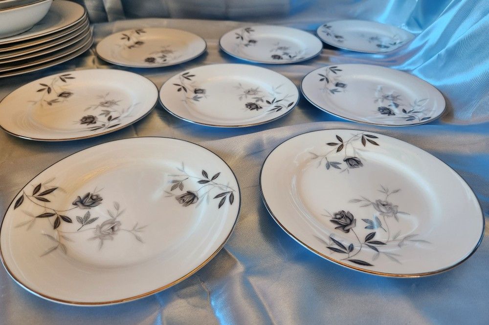 Elegantly Beautiful Noritake Rosamor Dinnerware Set For JAPAN