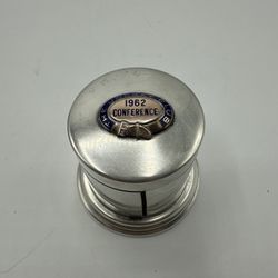 1962 Jockey Club Sterling Silver Desk Paperweight – Rare Racing Memorabilia