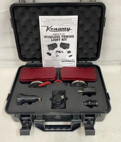 KENWAY WIRELESS MAGNETIC LED TOWING LIGHT KIT (CMP130007)