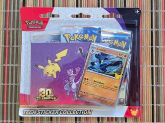 Pokemon TCG: 30th Celebration Tech Sticker $45