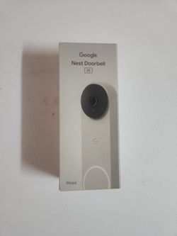 Google Nest Wi-Fi Video Doorbell Battery Operated new