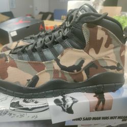 Desert Camo Jordan 10s VNDS SZ11 Og All