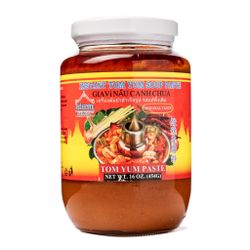 Thai Tom Yum Paste, Instant Hot and Sour Soup Base 16oz New Full Sealed