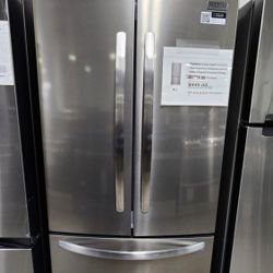 FRIGIDAIRE COUNTER DEPTH REFRIGERATOR WITH BOTTOM FREEZER 1 YEAR WARRANTY / 1AÑO DE GARANTIA POR ESCRITO 