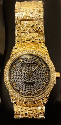 Fashion Nugget watch Designer with stones