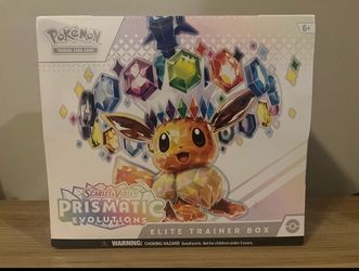 Pokémon Ascended Heroes First Partners Deluxe Pin AND Prismatic Evolution (NEW)