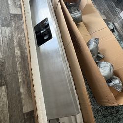 **FREEZER DOOR ONLY** -Whirlpool stainless steel