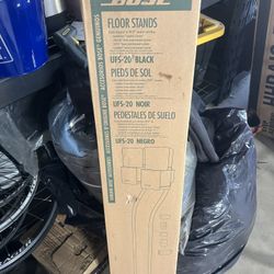Bose UFS-20 Series II universal floorstands Black New In Box