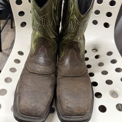 Steel Toe Cowboy Work Boots 