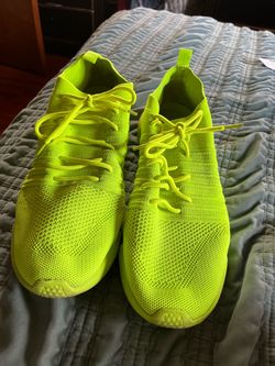 Fluorescent gym shoes size 13 men’s