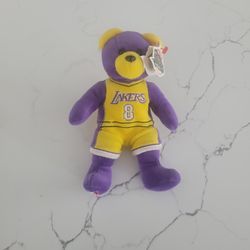 RARE NBA Kobe Bryant #8 Plush Team Bears
