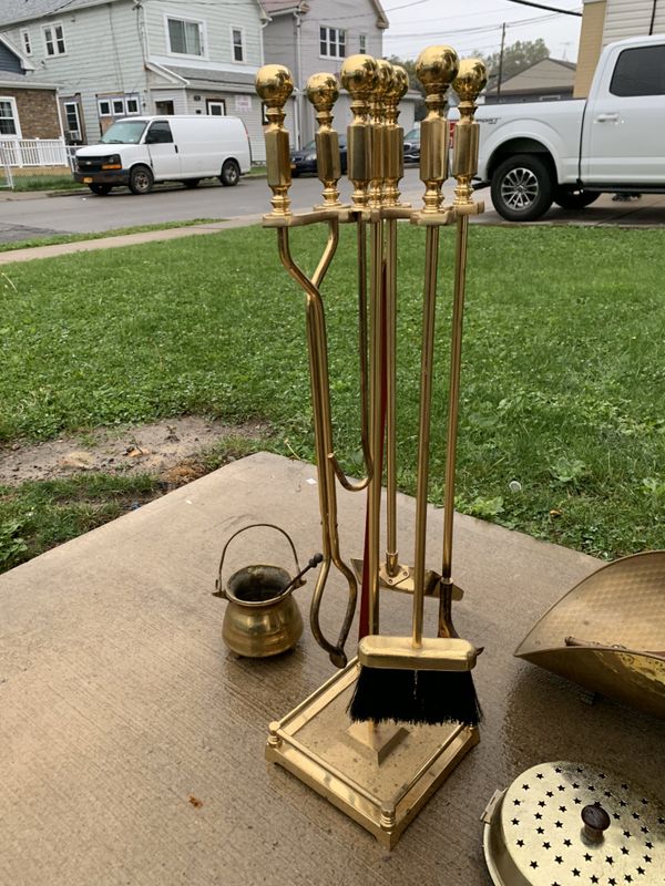 Brass fireplace set for Sale in Buffalo, NY OfferUp