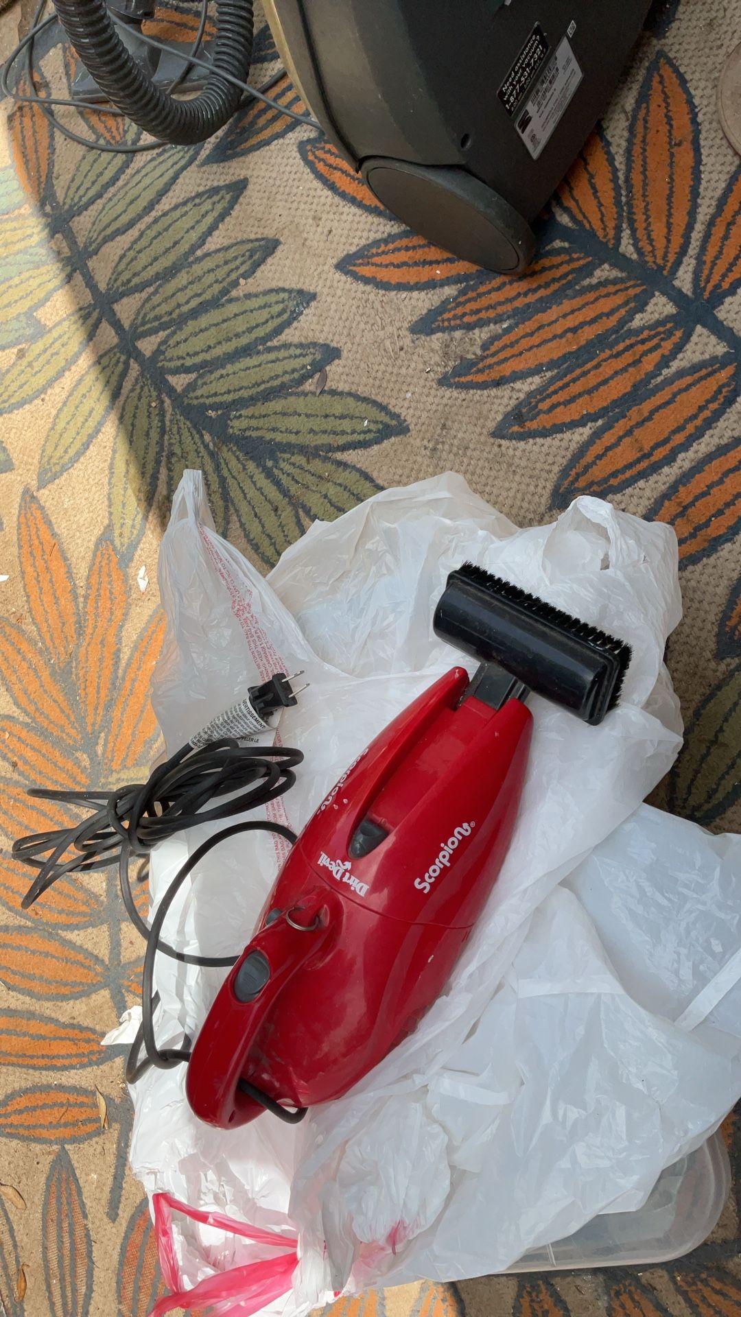 Dirt Devil Hand Vacuum Cleaner Cleaner