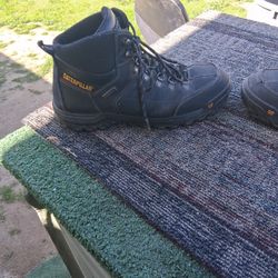 Caterpillar Work Shoes Steel Toe Good Tread Use Them For 2 Weeks Demo Job