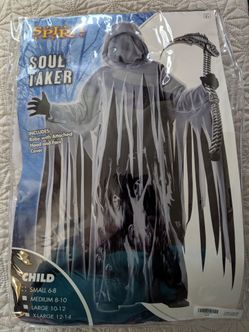 Spirit Halloween Kids "Soul Taker" Costume - Size Small (6-8)