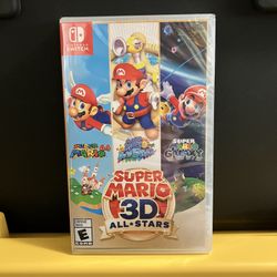 NEW Super Mario 3D All-Stars for Nintendo Switch video game console system or Lite OLED Complete 64 Sunshine Galaxy