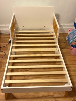 Toddler bed and mattress