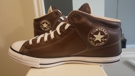 Leather converse brand new size 10 with box
